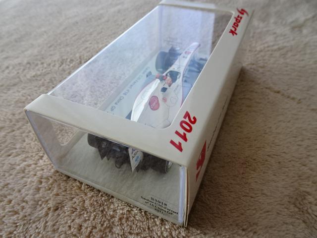F1 Sauber C30-Ferrari 中国GP ミニカー 小林可夢偉