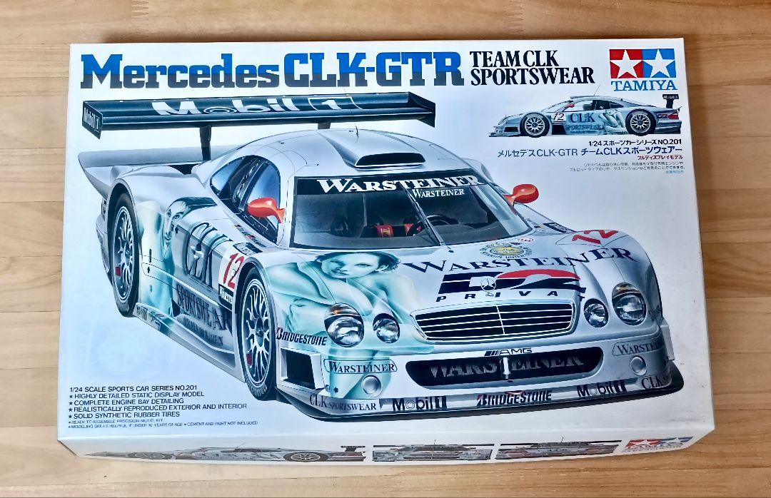 タミヤ Mercedes CLK-GTR 1/24 プラモデル