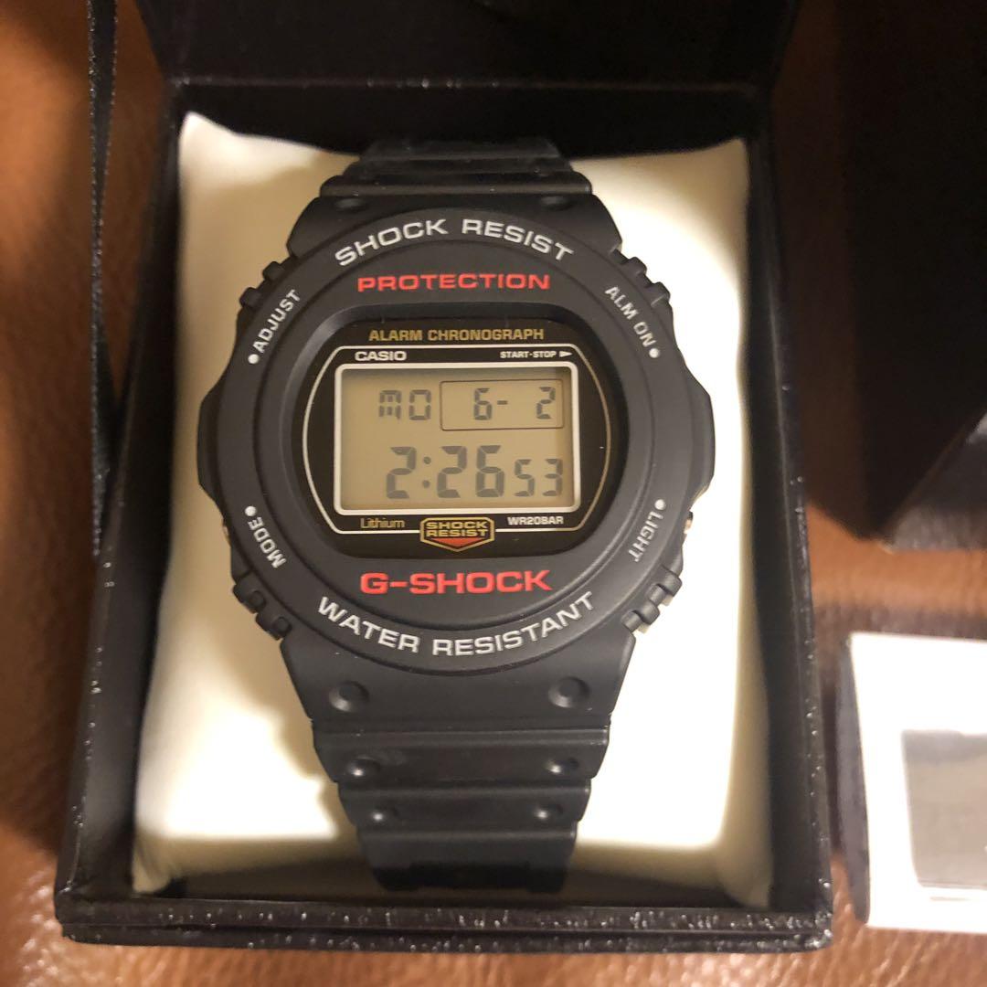 G-SHOCK DW-5750E-1JF デジタル腕時計 ブラック