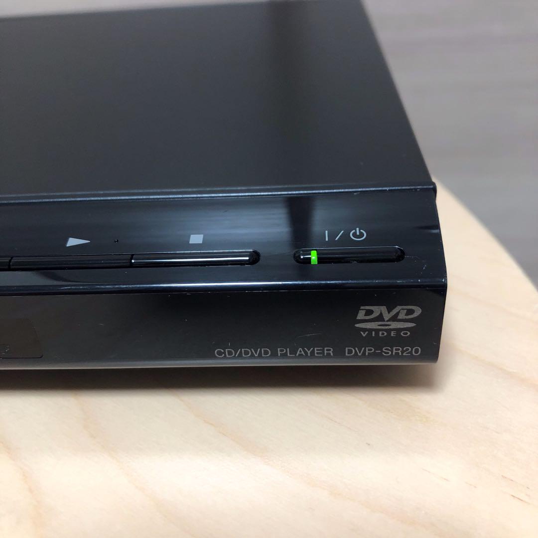 SONY DVP-SR20 DVDプレーヤー アナログ出力 リモコン付き 動作品