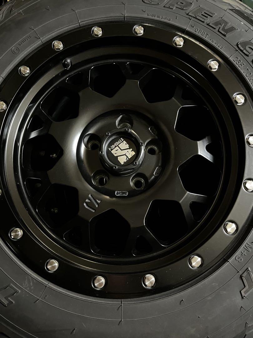 タイヤホイール4本セット XTREME-J XJ04 16インチ 8j