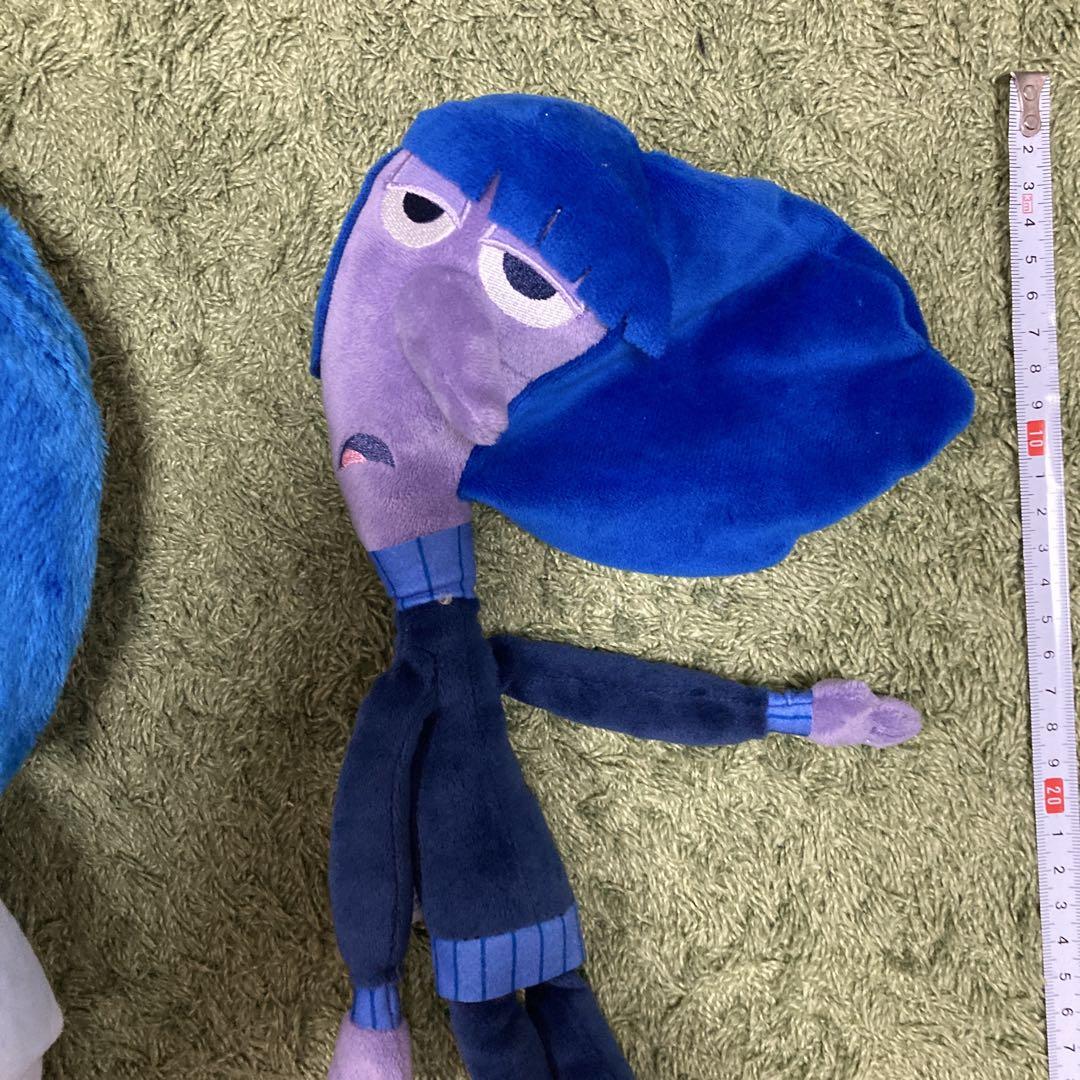 韓国限定　インサイドヘッド　カナシミ　日本未発売ぬいぐるみ　25cm