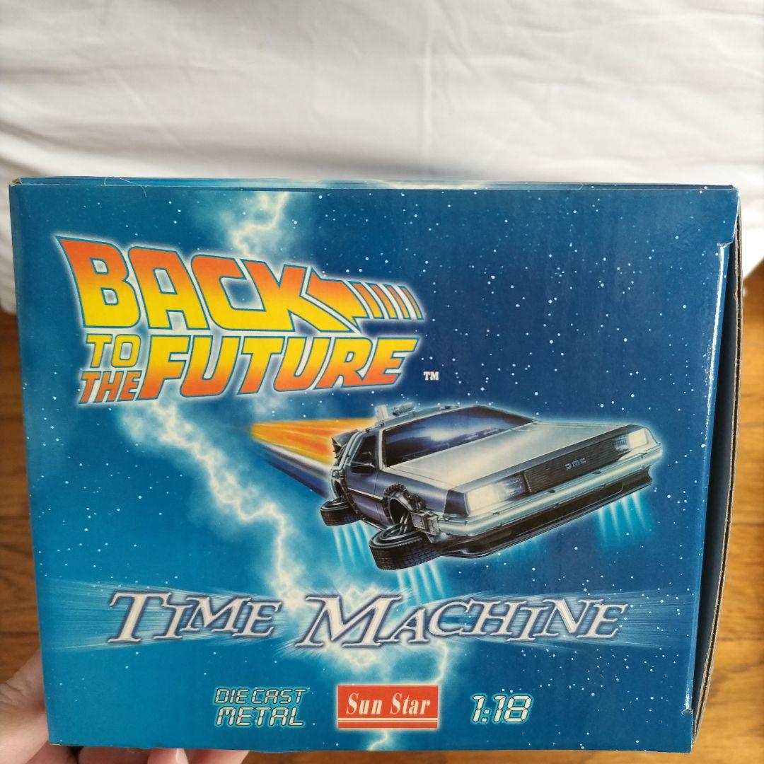バック・トゥ・ザ・フューチャー　1/18 サンスター　デロリアン 未使用