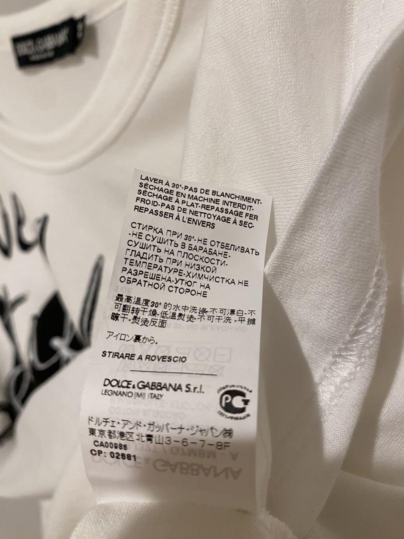 DOLCE&GABBANA　Tシャツ