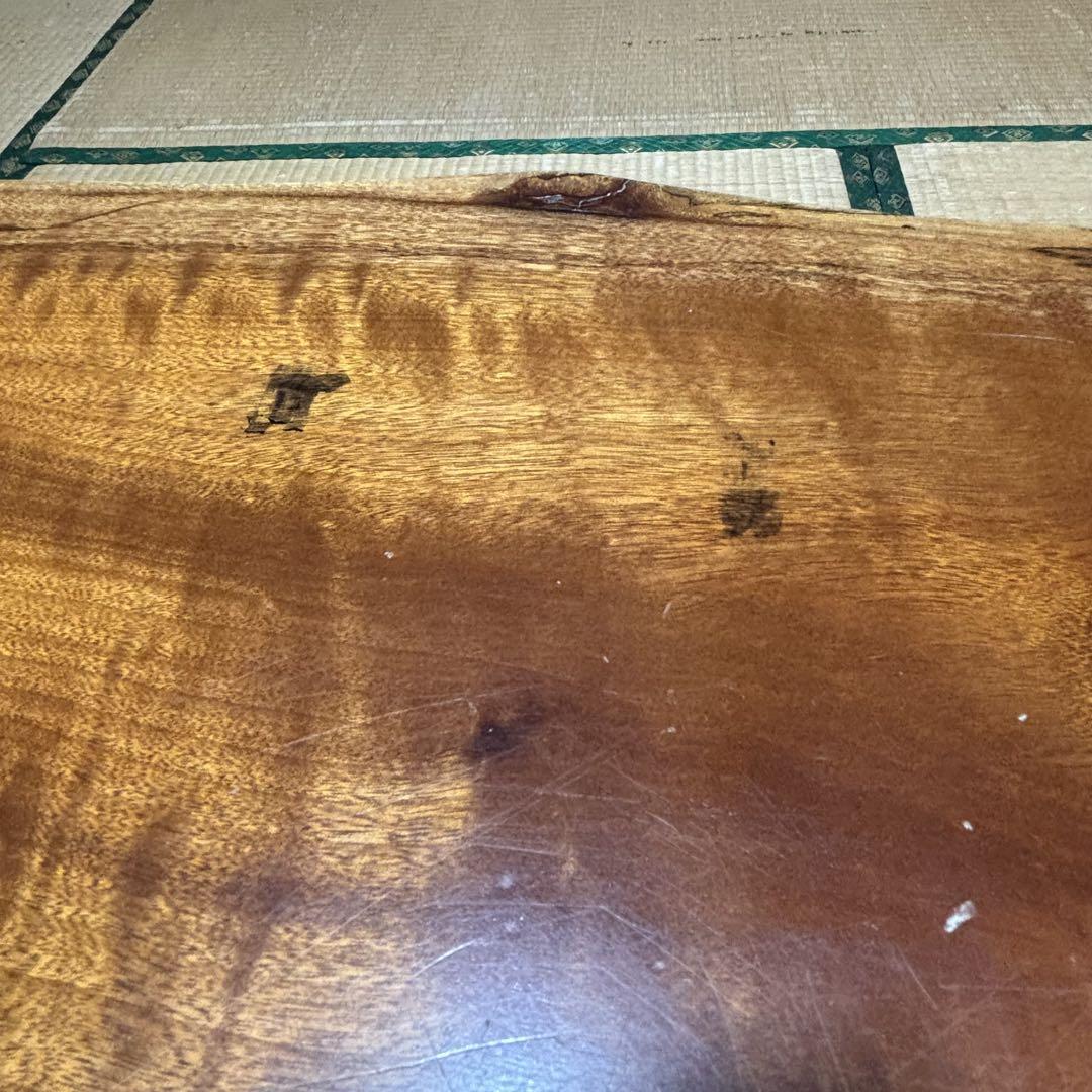 【一点物】天然木 一枚板 座卓