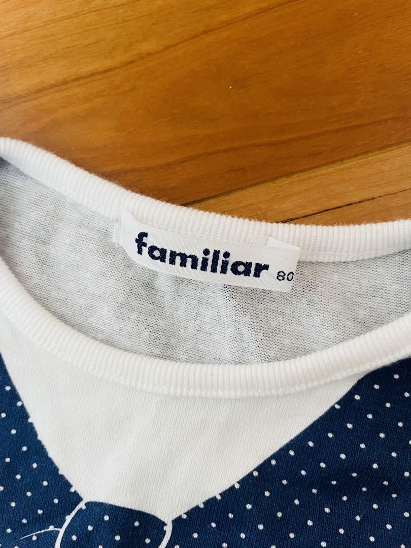 ＊ファミリア＊女の子Tシャツ3枚セット80&90