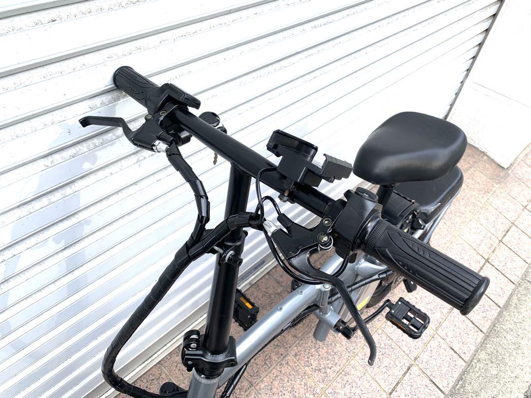 ディスクMTB式折り畳みフル電動自転車48V 10Ah