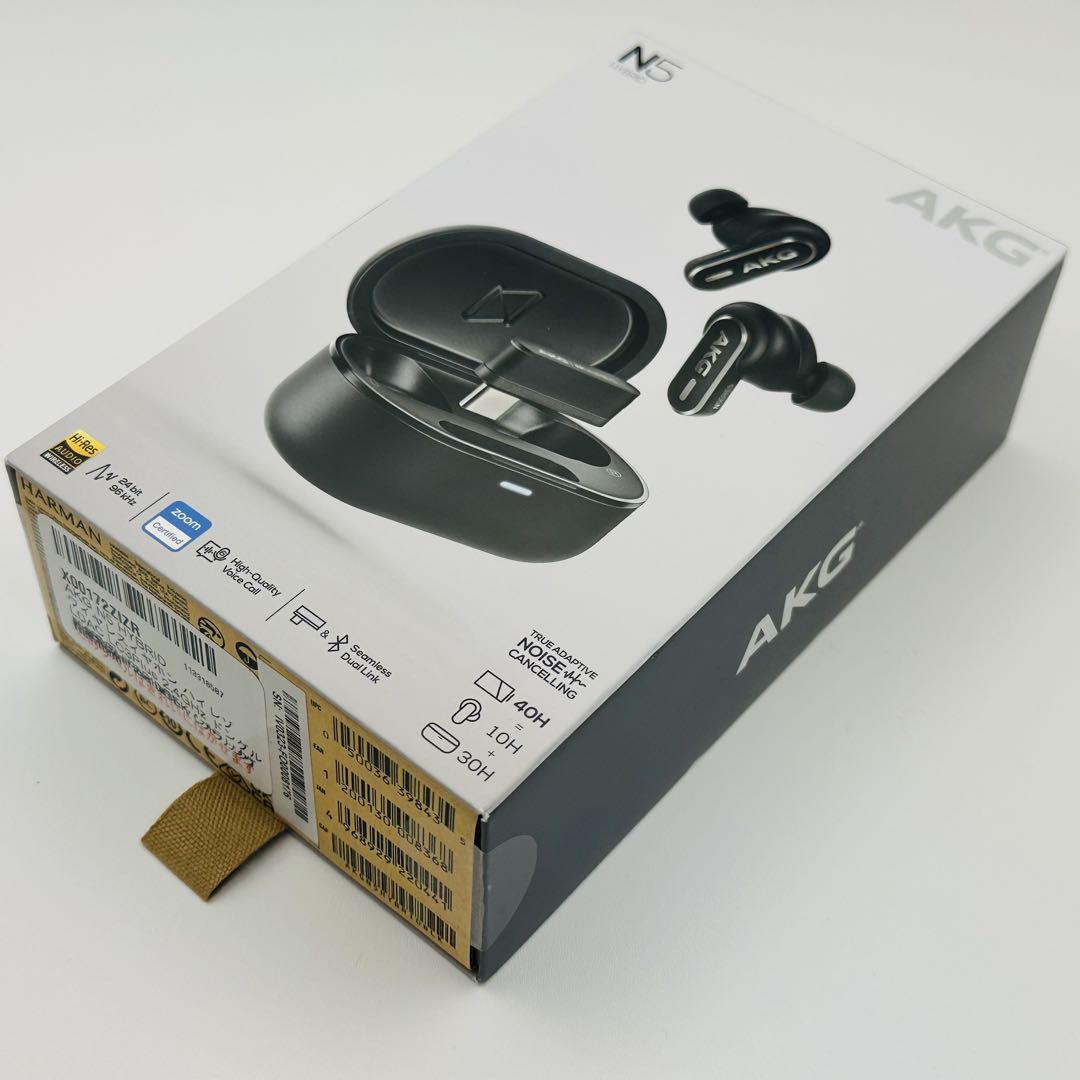 AKG N5 Hybrid 新品・未開封 ワイヤレスイヤホン ブラック