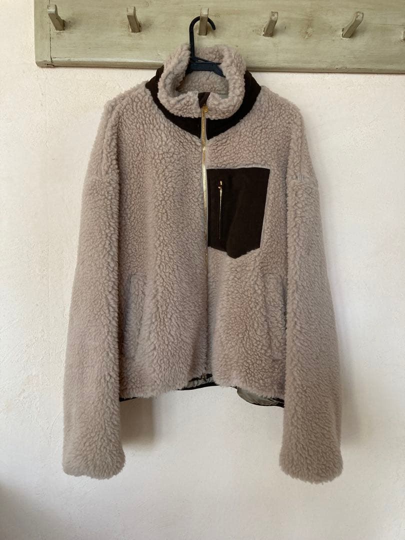 FUMITO GANRYU フミトガンリュウ 2wayボアフリースジャケット