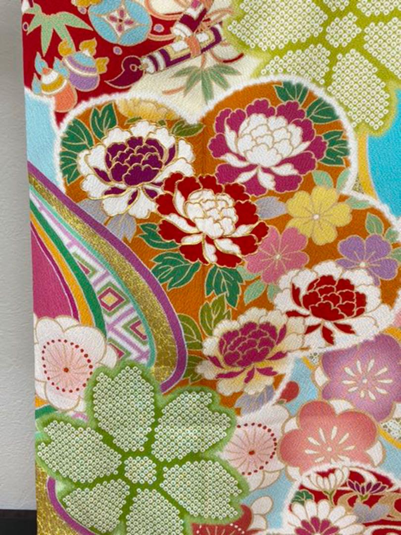 得価人気SALE 振袖 晴れ着 縮緬 金彩金駒刺繍 WiKLA-m26810670669 お仕立て上がり品 成人式 正規品SALE