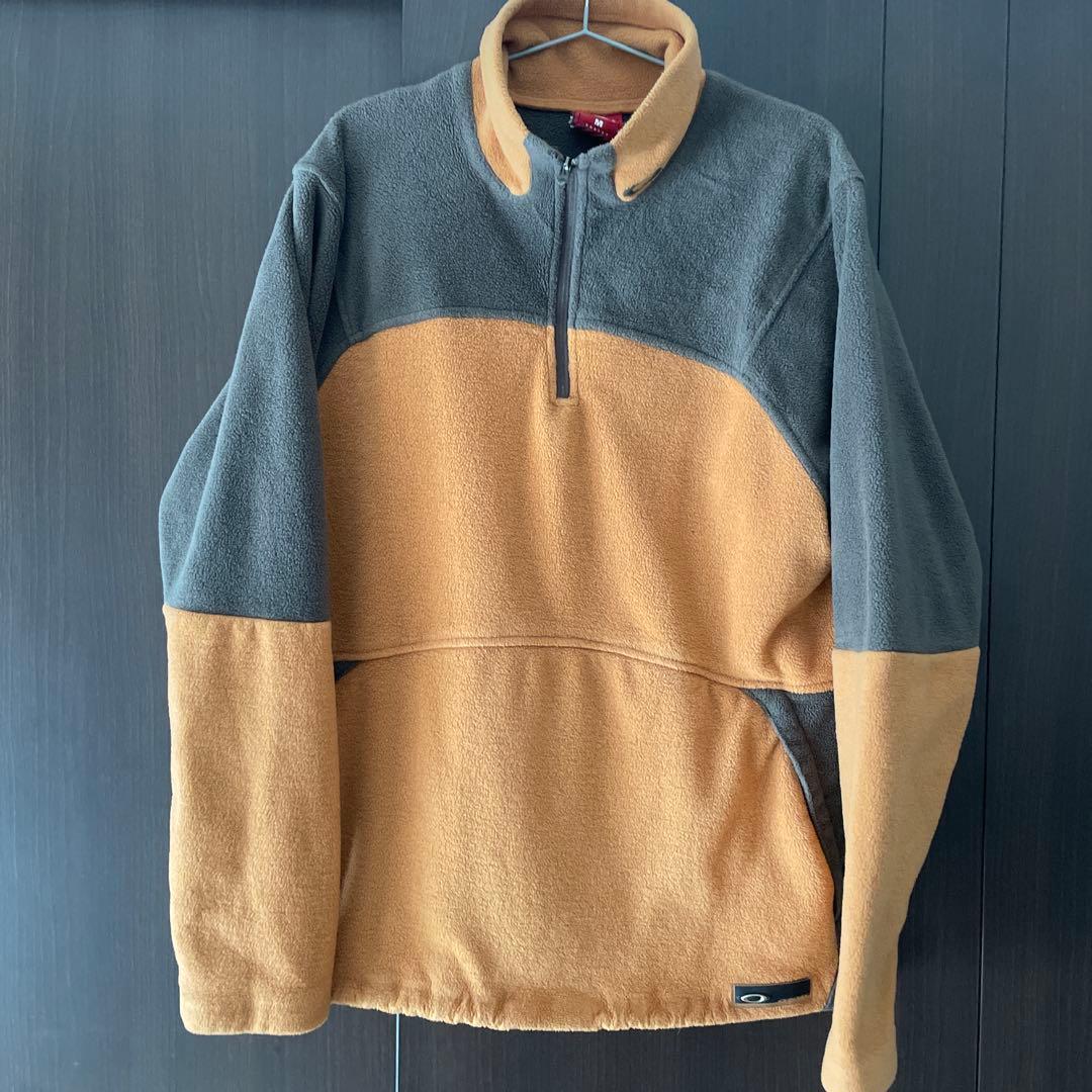 old Oakleyオークリー 90s ハーフジップフリース
