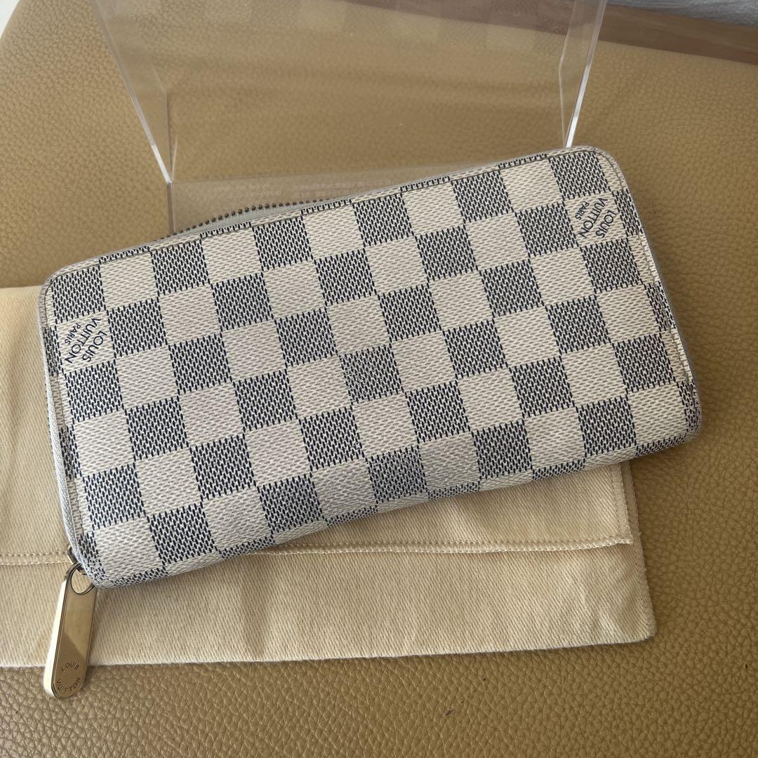 ルイヴィトン 財布 ダミエ 白 1572