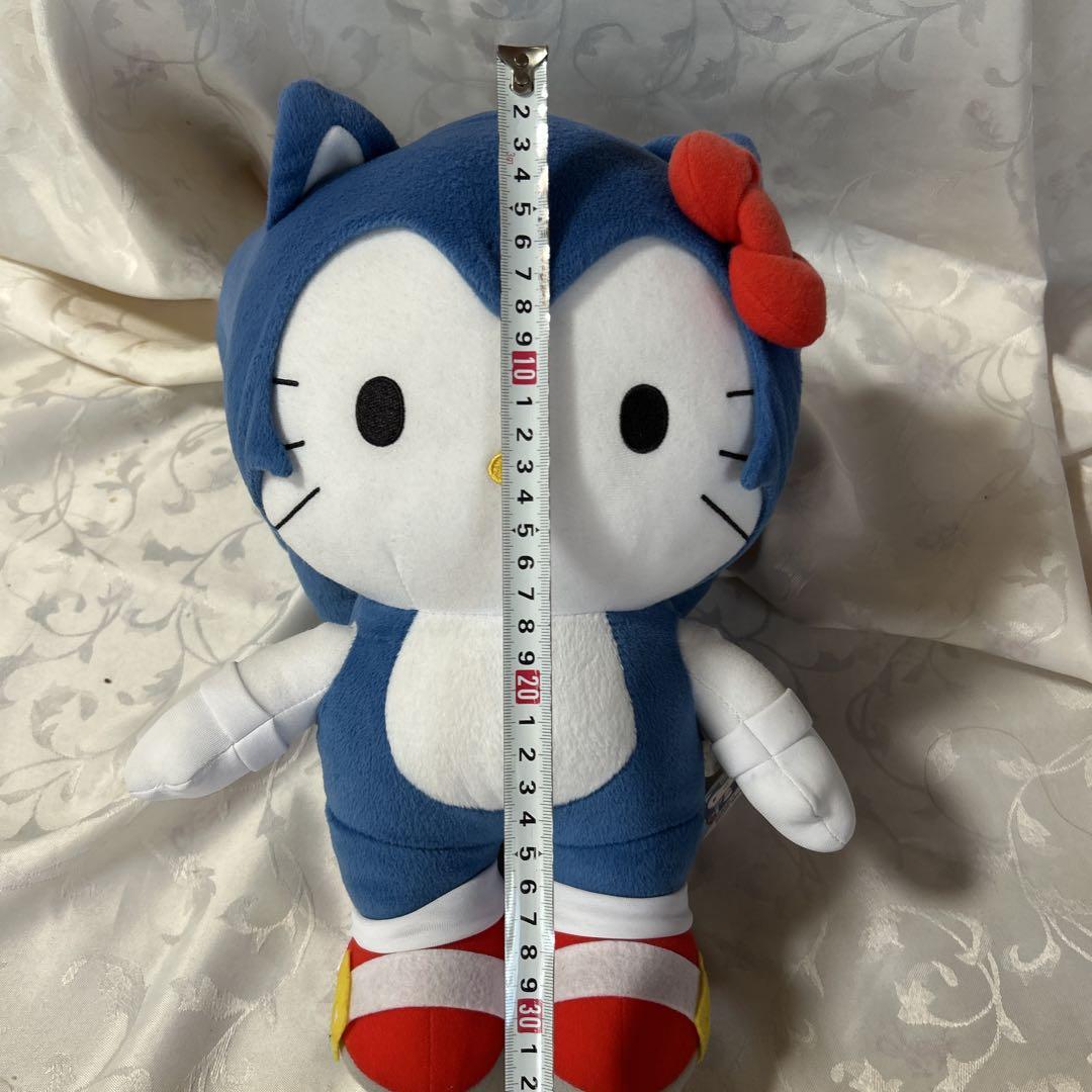 ハローキティ ソニック スーパージャンボぬいぐるみ ソニック キティー スーパージャンボぬいぐるみ - メルカリ