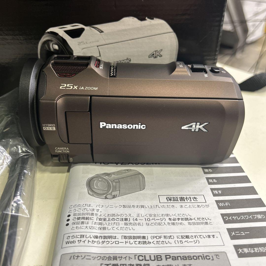 4604【美品】パナソニック 4K カカオブラウン HC-VX992M