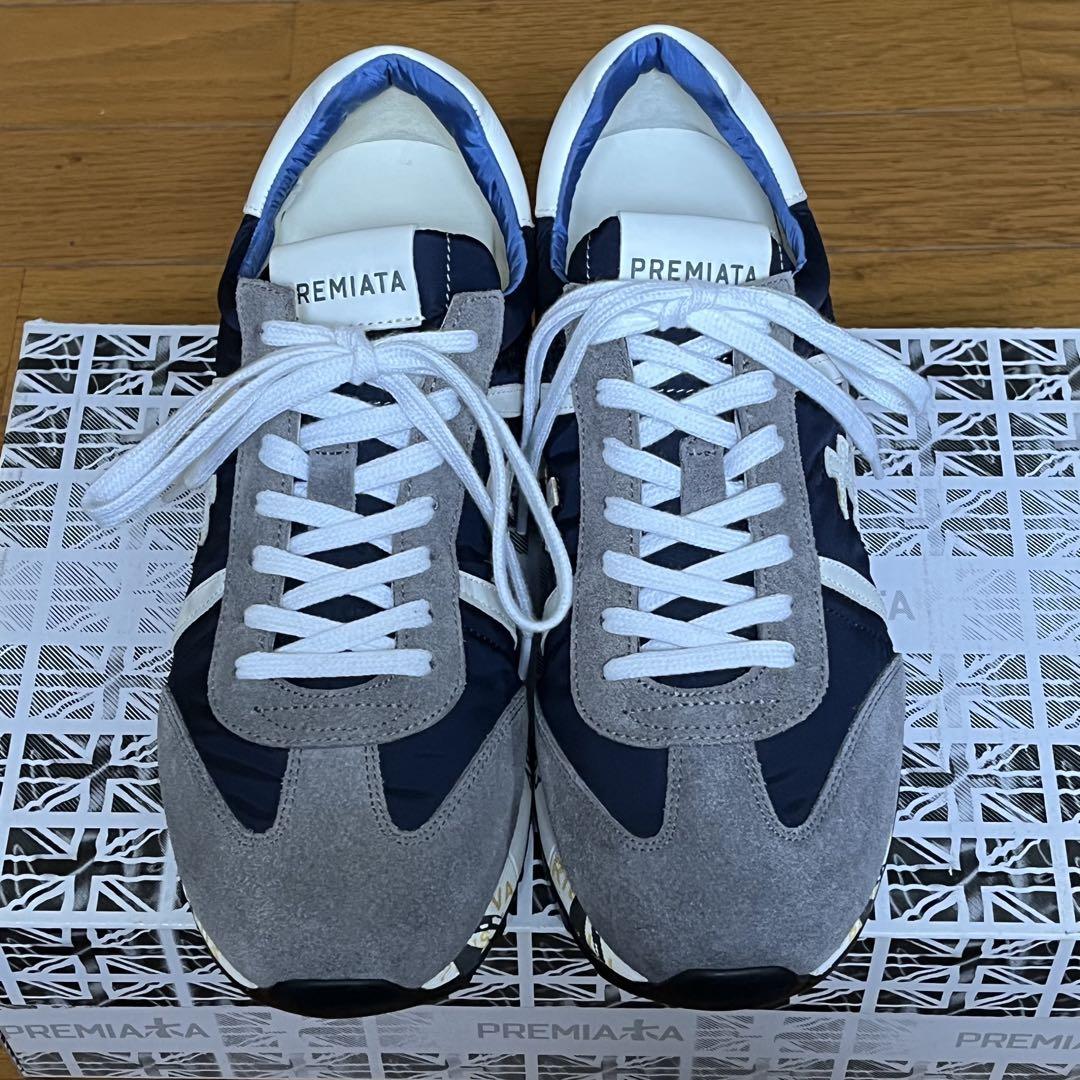 PREMIATA LUCY600E 40 ネイビー/グレー