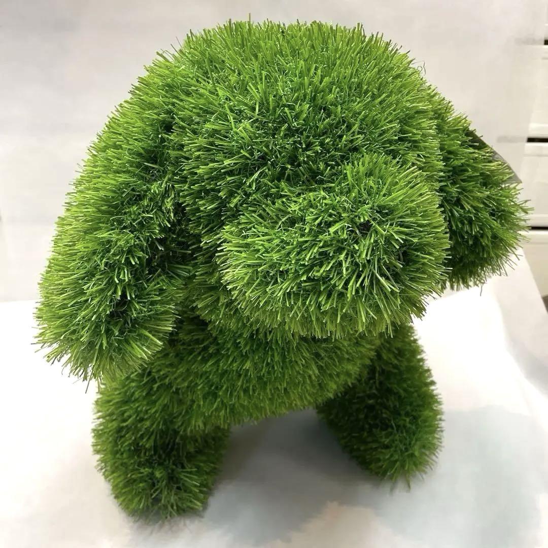 犬 人工芝オーナメント 約33センチ オーナメント・オブジェ