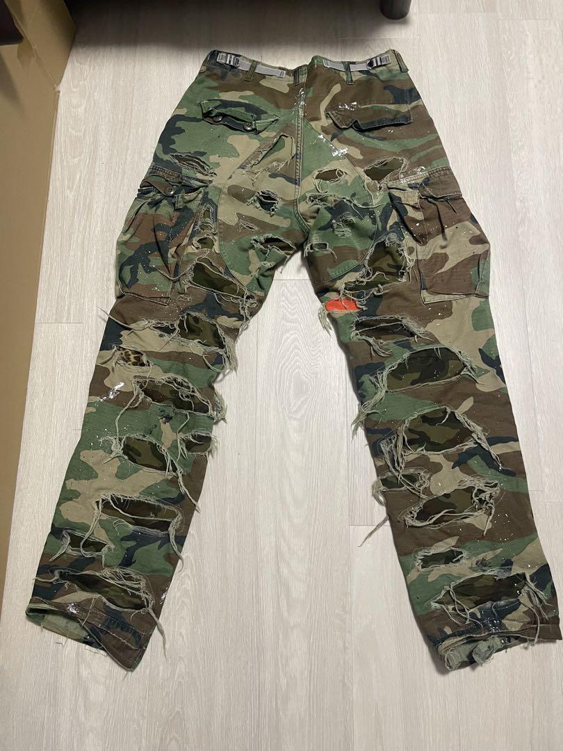 YS様　　Innocence NYC DAMAGE CAMO PANTS