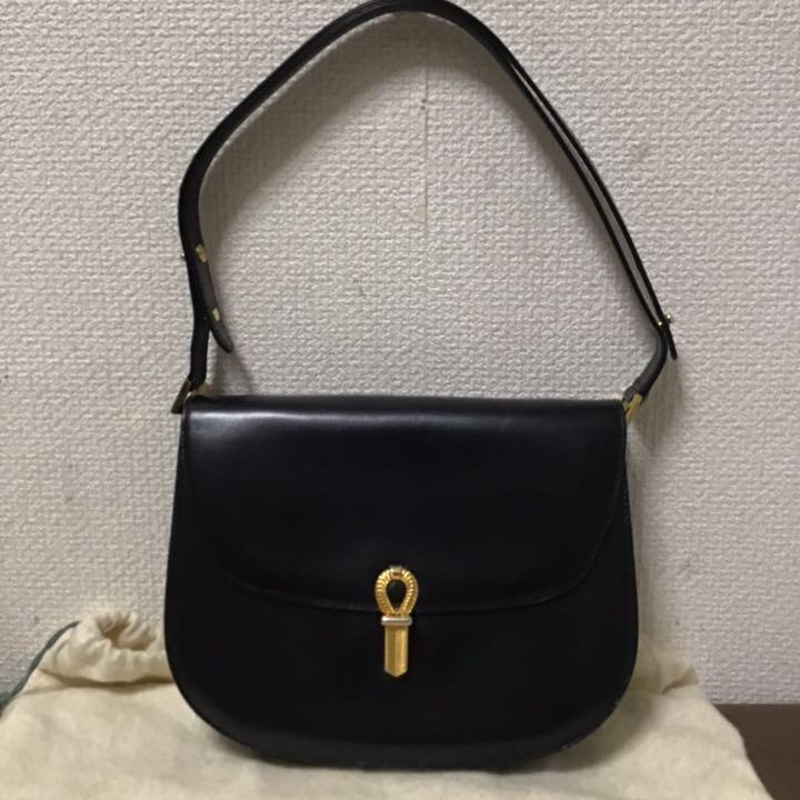 ☆開店セール☆ レア品 良品 バリー ヴィンテージ レザー ハンドバッグ ③