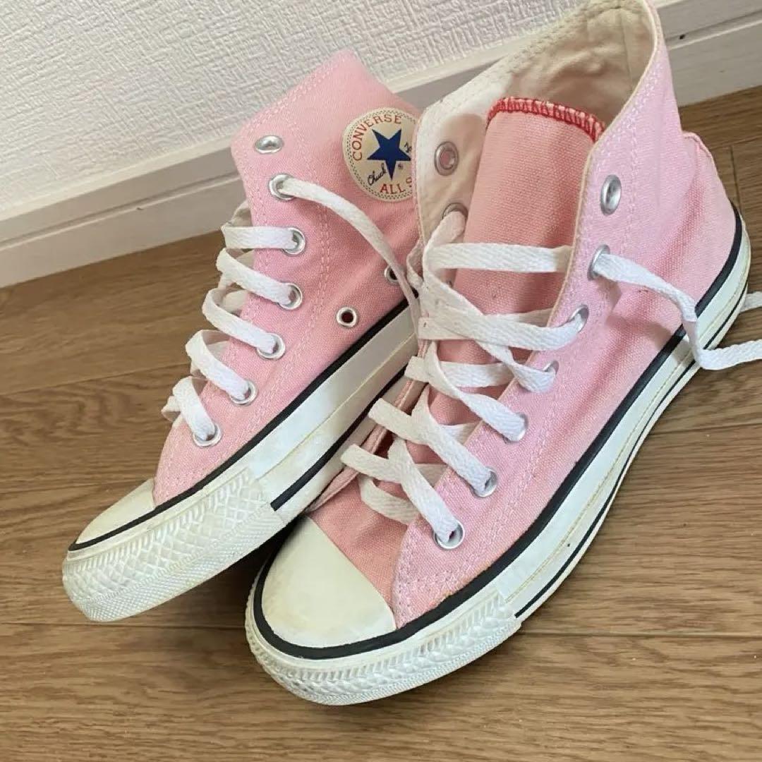 CONVERSE ALLSTAR ピンク スニーカー US 3.5