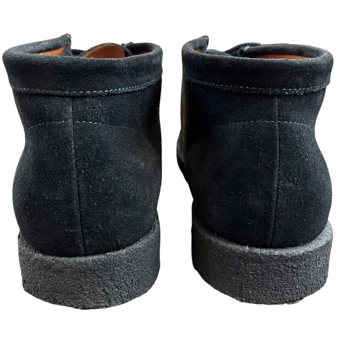 PADMORE&BARNES P404 オリジナルワラビー 黒 スエード 27 PADMORE&BARNES P404 オリジナルワラビー 黒 スエード 27