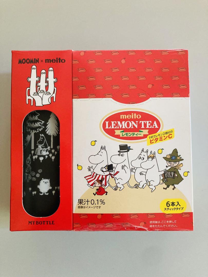 ムーミン ステンレスボトル MOOMIN x meito レモンティー付