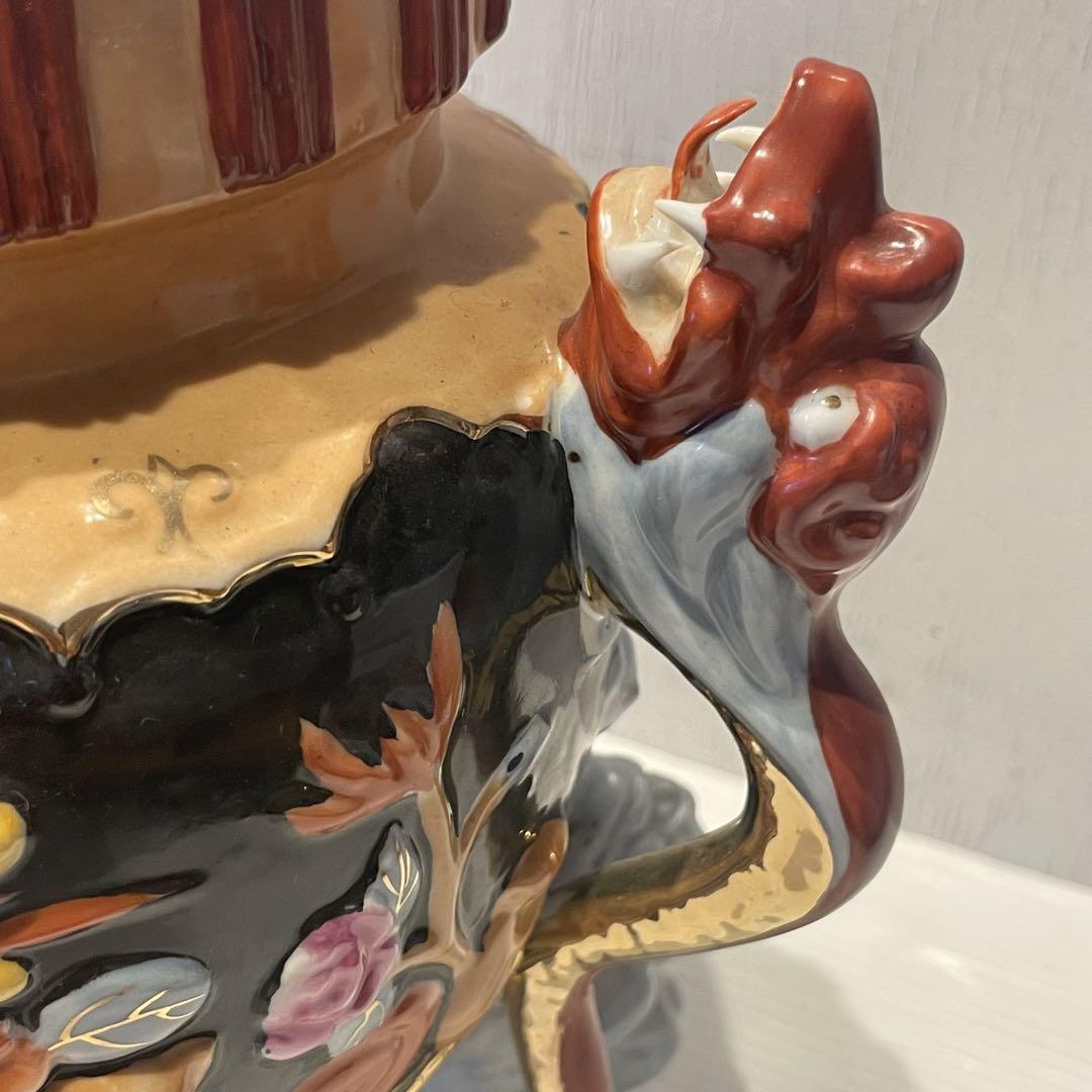 希少美術陶陶磁器三川内焼唐子絵壺花瓶花器香炉置物インテリア