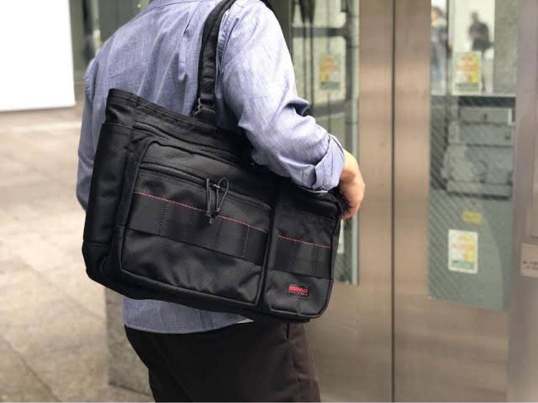 BRIEFING bsトートワイド ブラック