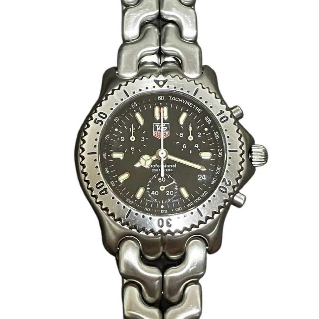 TAG HEUER CG1110-0 セル クロノグラフ クォーツ 稼働品 - メルカリ