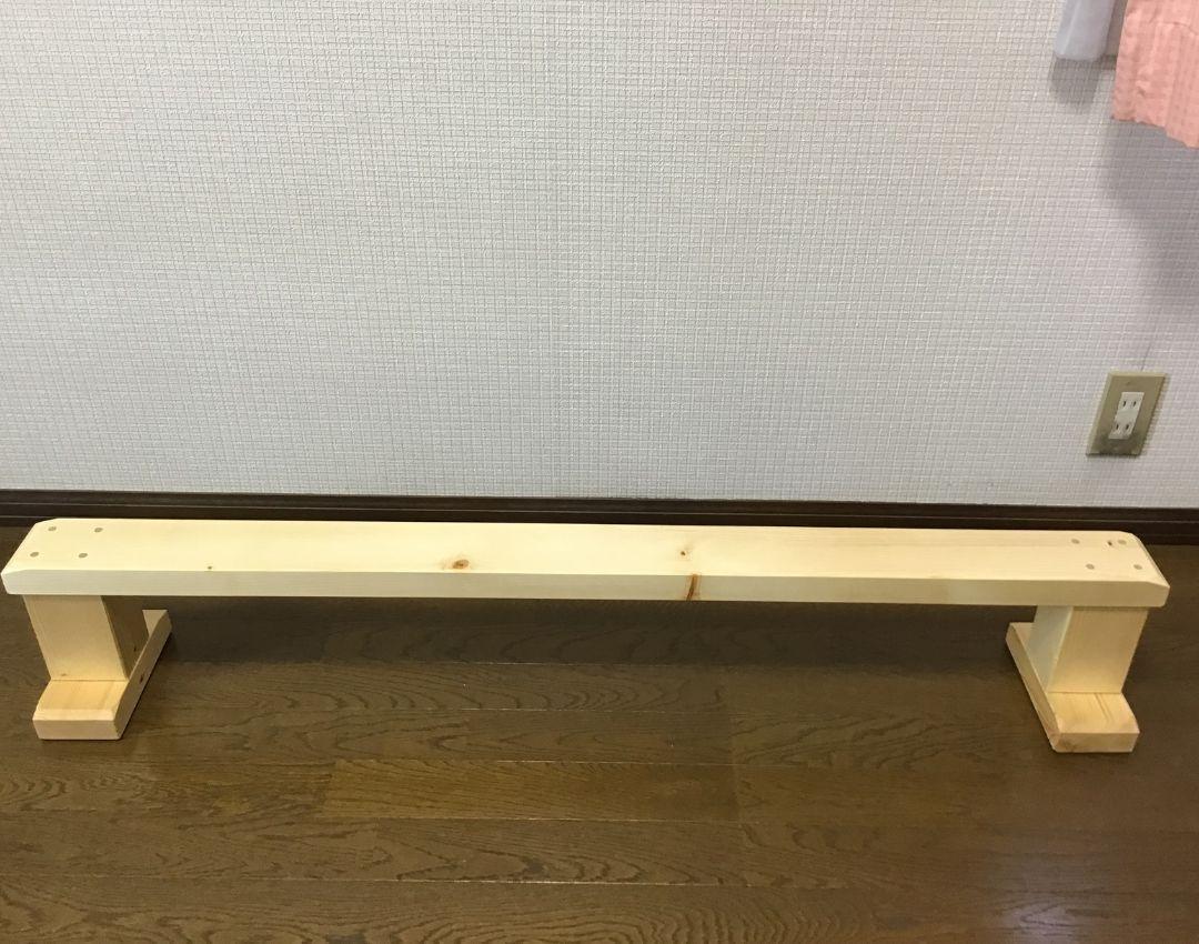 【inoue7777777】平均台（天然木材）長さ100,高さ35cm２台 inoue7777777様専用】平均台（天然木材）長さ100,高さ35cm2台