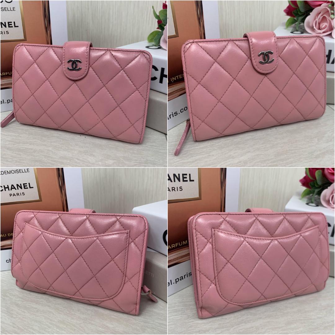 CHANEL 長財布 ピンク