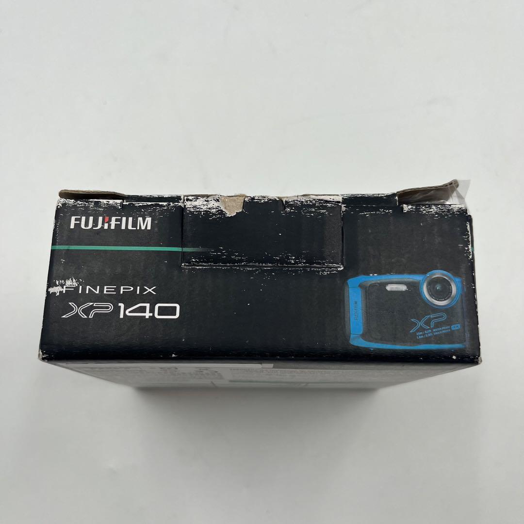 富士フイルム 防水カメラ XP140 スカイブルー FX-XP140SB