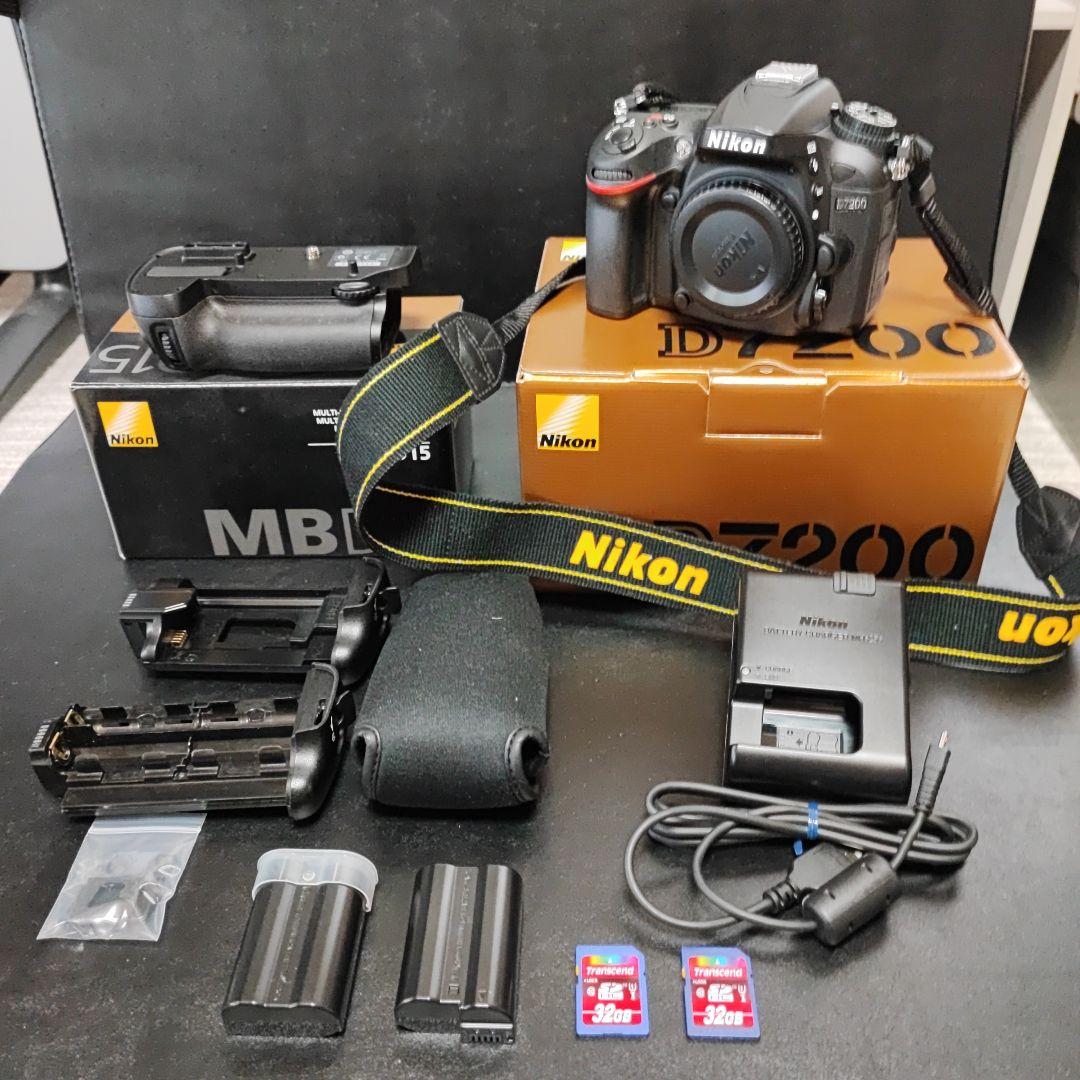 キャリーバック付 Nikon D7200 パワーグリップ セット デジタル キャリーバック付 Nikon D7200 パワーグリップ セット デジタル