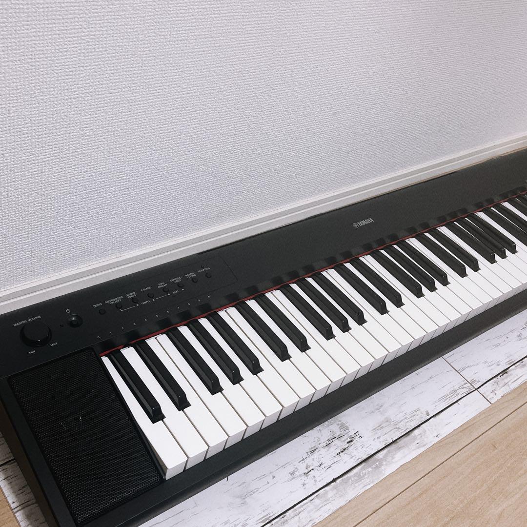 YAMAHA ヤマハ NP-11 61鍵 電子ピアノ ブラック　ピアジェーロ