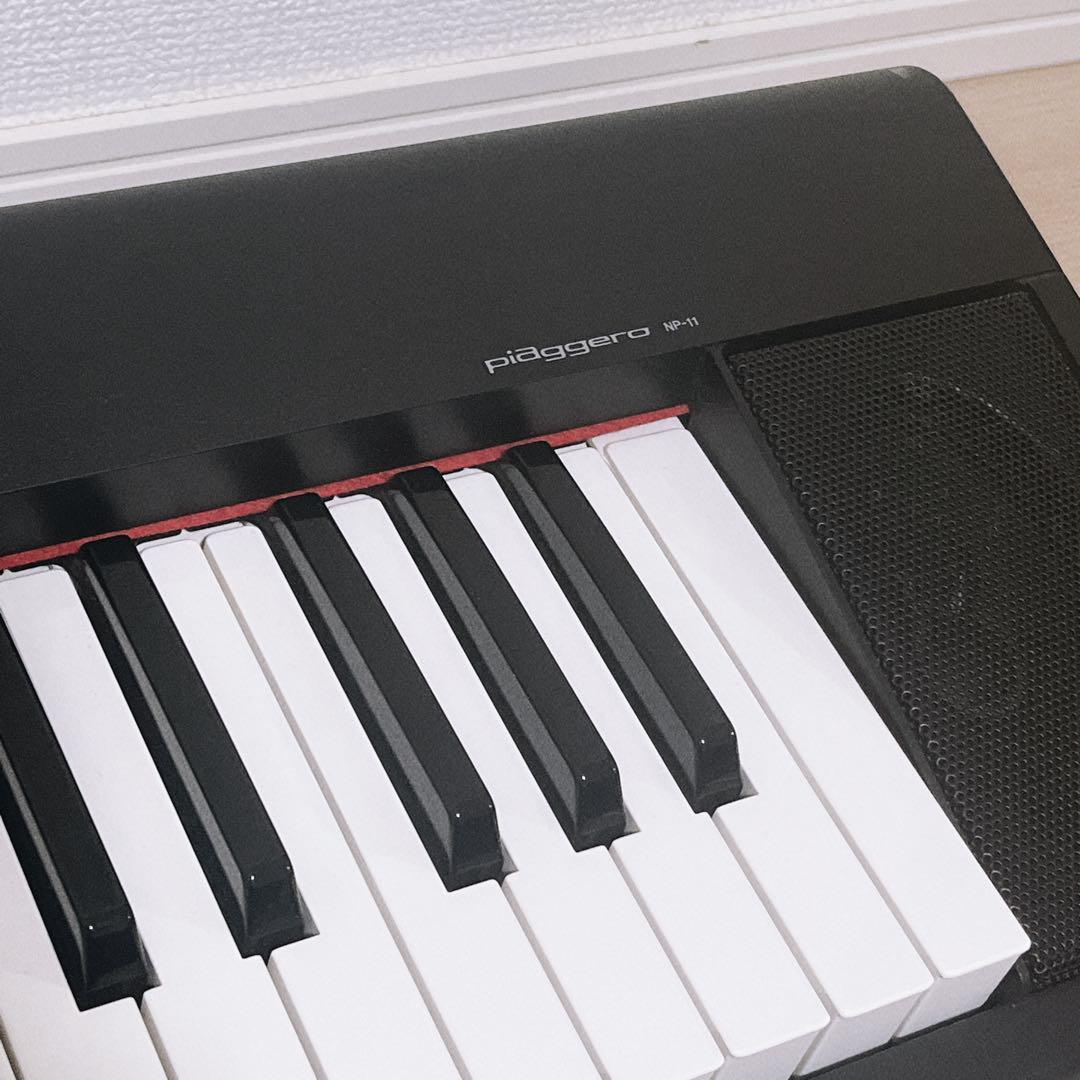 YAMAHA ヤマハ NP-11 61鍵 電子ピアノ ブラック　ピアジェーロ