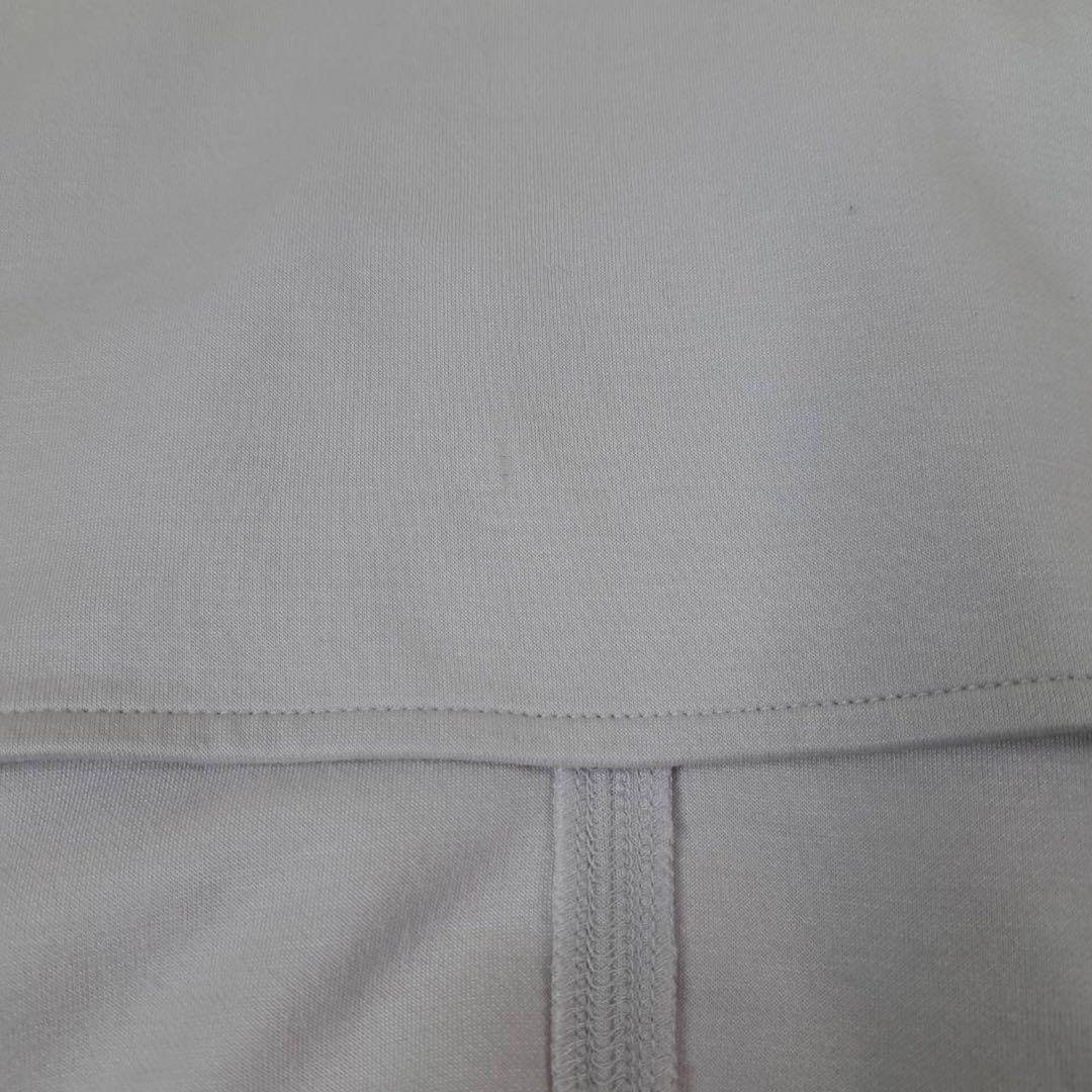 美品　PICONE 長袖　カットソー　ライトグレー　ふわふわ