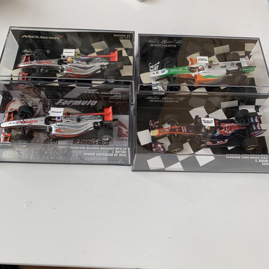 F1 10年McLaren MP4-25 J. Button 限定 4台セット品
