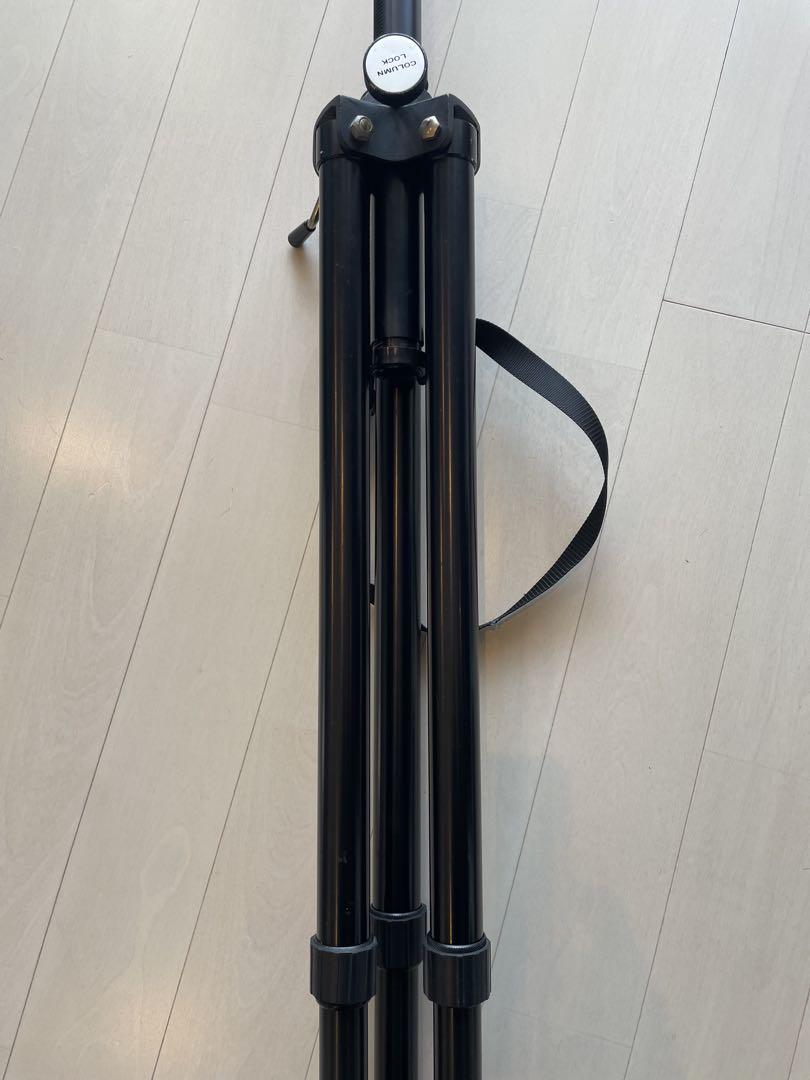 美品!ハスキー Husky 4段 大型 三脚 雲台一体型 クイックセット 美品!ハスキー Husky 4段 大型 三脚 雲台一体型 クイックセット
