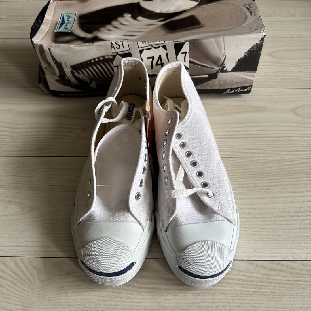 DEADSTOCK コンバース ジャックパーセル　ローカット US9 ホワイト