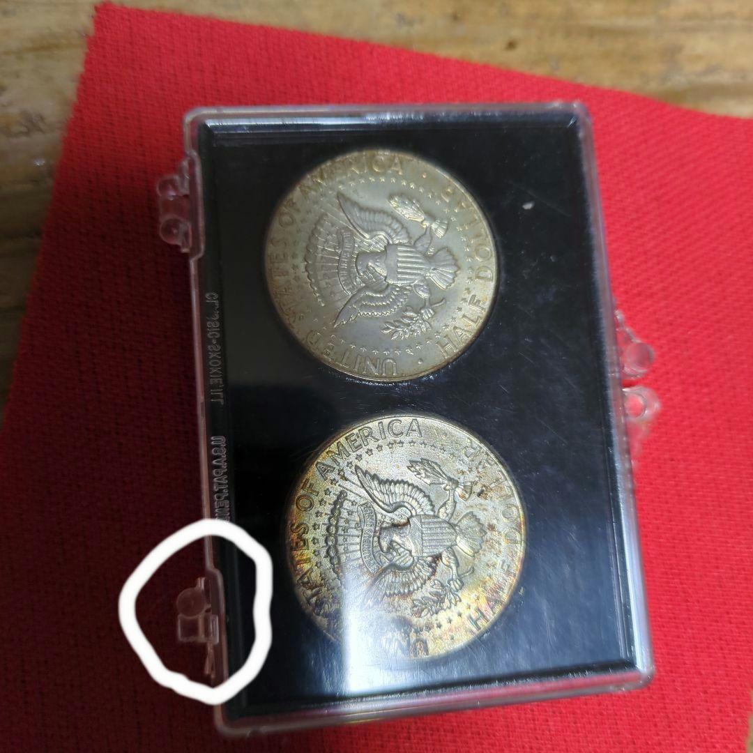 ケネディハーフダラー銀貨、1965年、66年、67年、68年、69年各2枚 ケネディハーフダラー銀貨、1965年、66年、67年、68年、69年各2