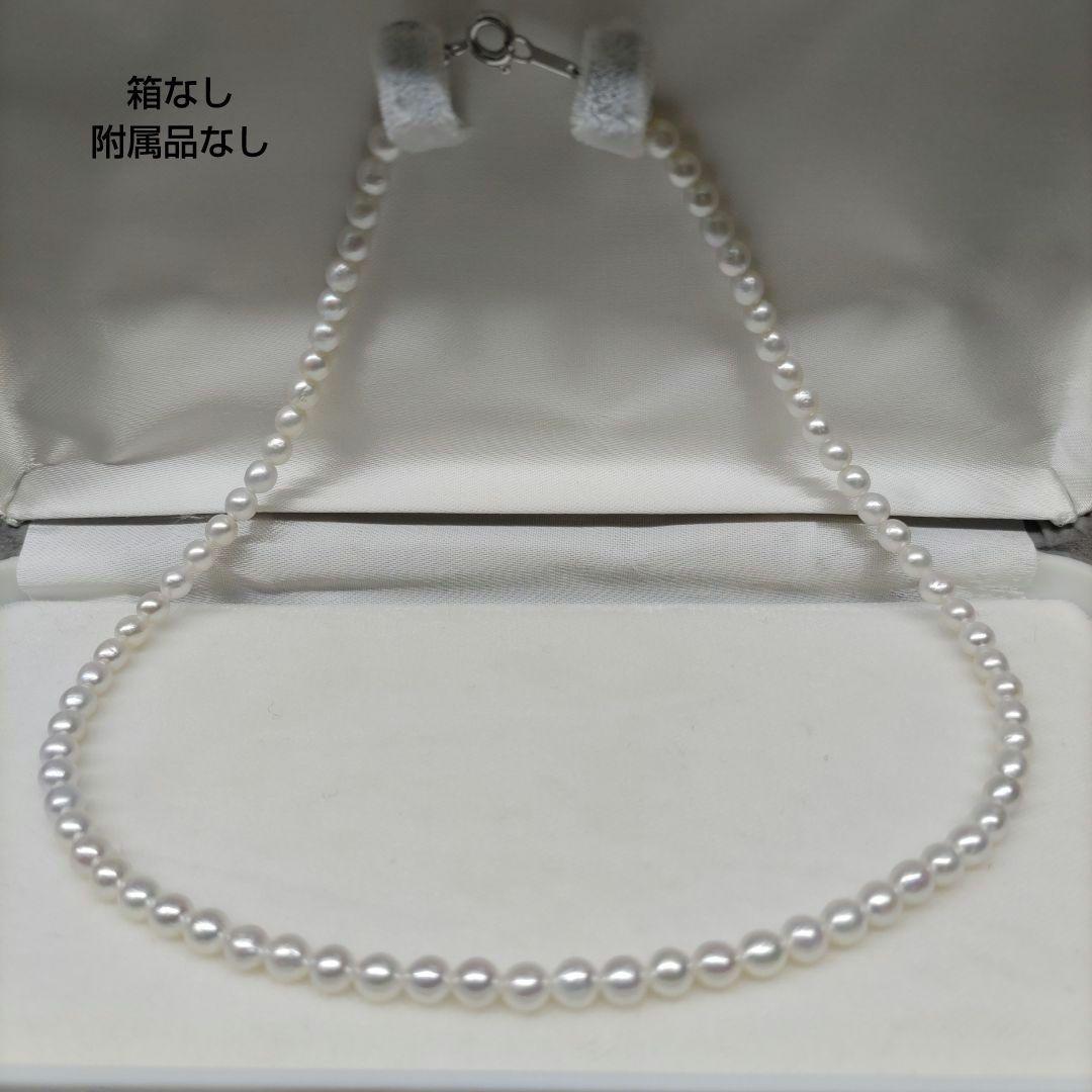 本真珠ベビーパールネックレス 83cm 4.5mm ロング オペラ
