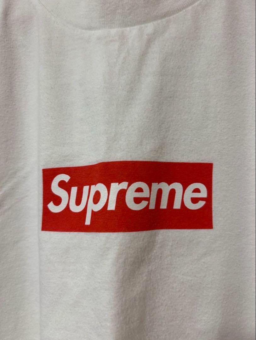 Supreme box logo L/S tee Lサイズ