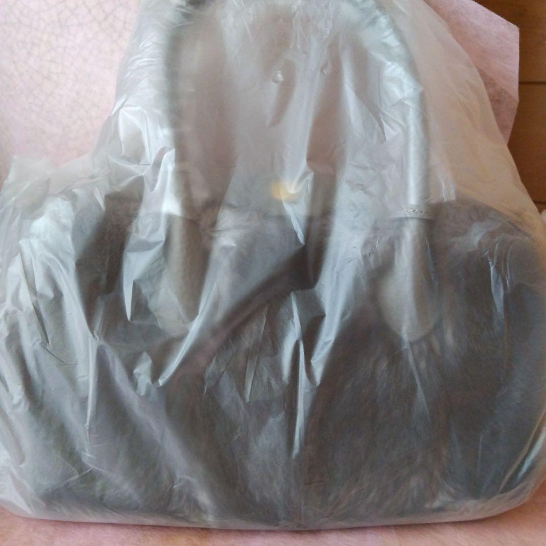 ミンクミニトート グレー