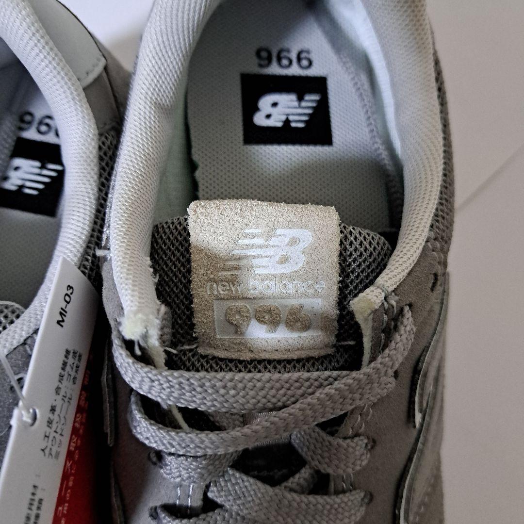 半額品半額品[新品・未使用]ニューバランス996 グレー○23cm