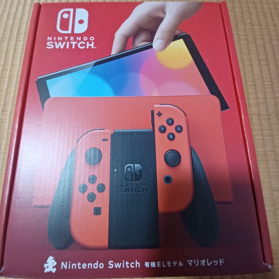 Nintendo Switch 本体 赤/灰 Nintendo Switch（有機ELモデル） マリオレッド | Nintendo
