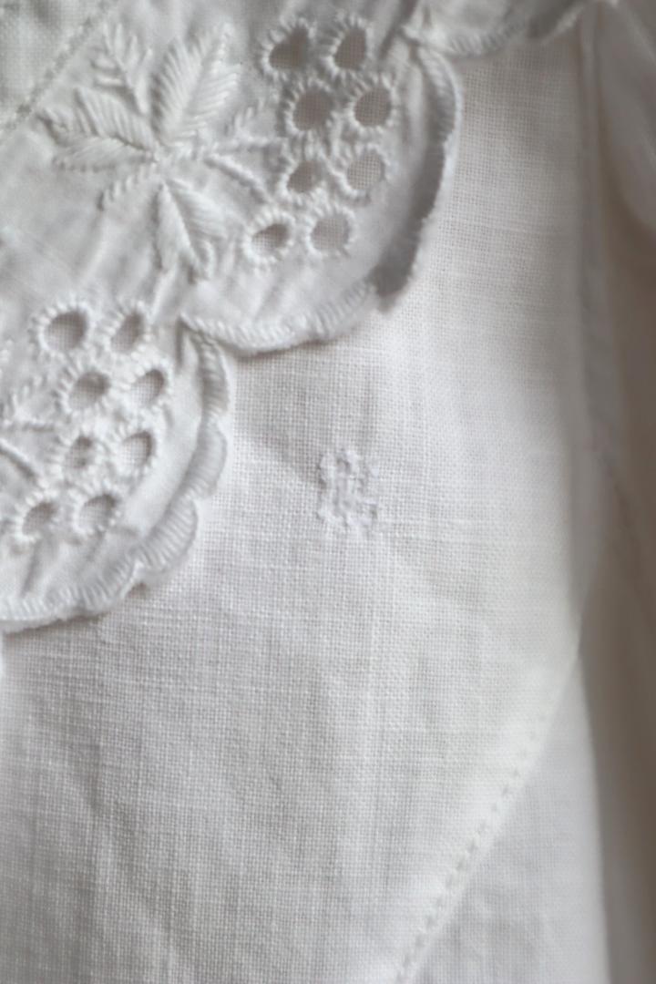 トップス 1900s Grape Wheat Embroidery Blouse