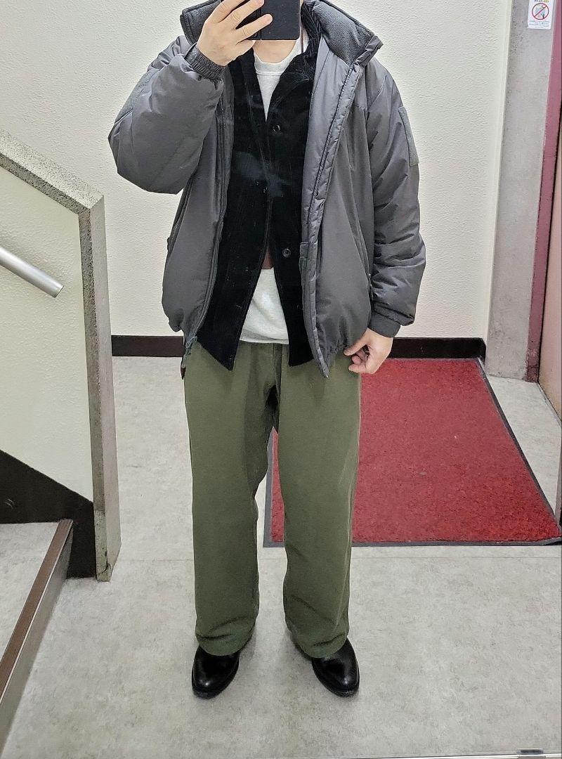 gramicci wide pants オリーブ　L