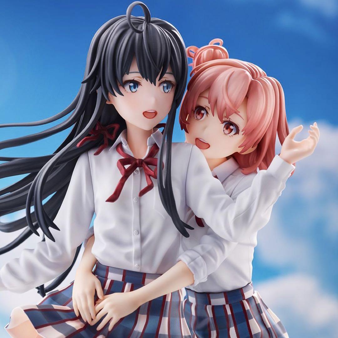 未開封 雪ノ下雪乃＆由比ヶ浜結衣 エンディングVer 1/7スケール フィギュア 雪ノ下雪乃＆由比ヶ浜結衣 -エンディングVer.- 渋谷スクランブル