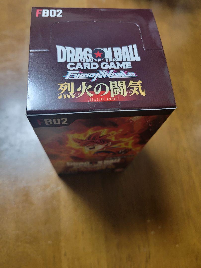 最安挑戦！ ドラゴンボールスーパーカードゲーム 新品未 1BOX 烈火の闘気 ドラゴンボールカード
