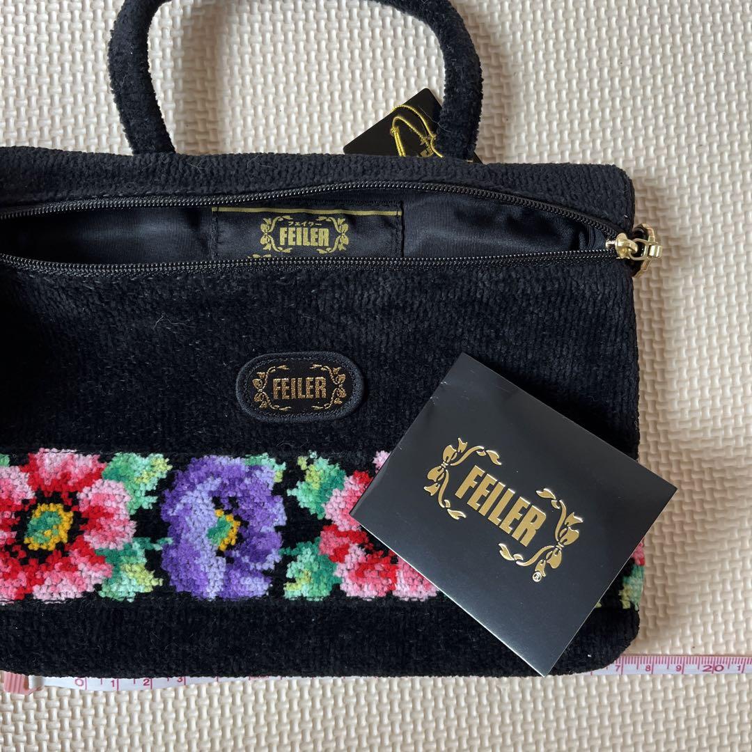 新品未使用　FEILER　フェイラーパティスリー　ミニバッグ FEILER - フェイラー トートバッグ ミニバッグ キティ ピンク