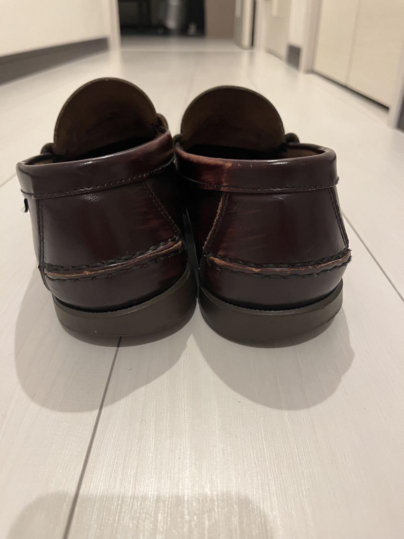 Paraboot ダークブラウン コインローファー